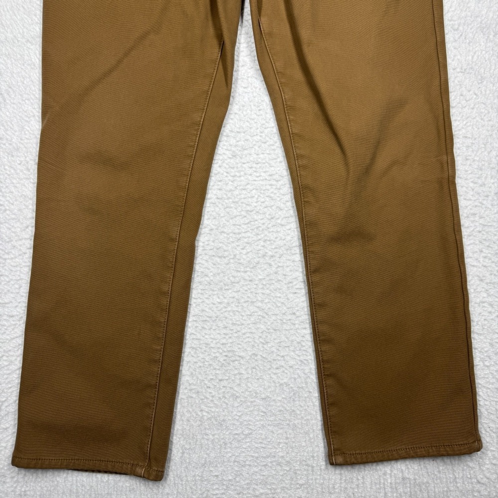 Weatherproof Vintage Fleece Lined Pant Fleece Lining Stretch Canvas Men's 34x32 - Picture 3 of 15